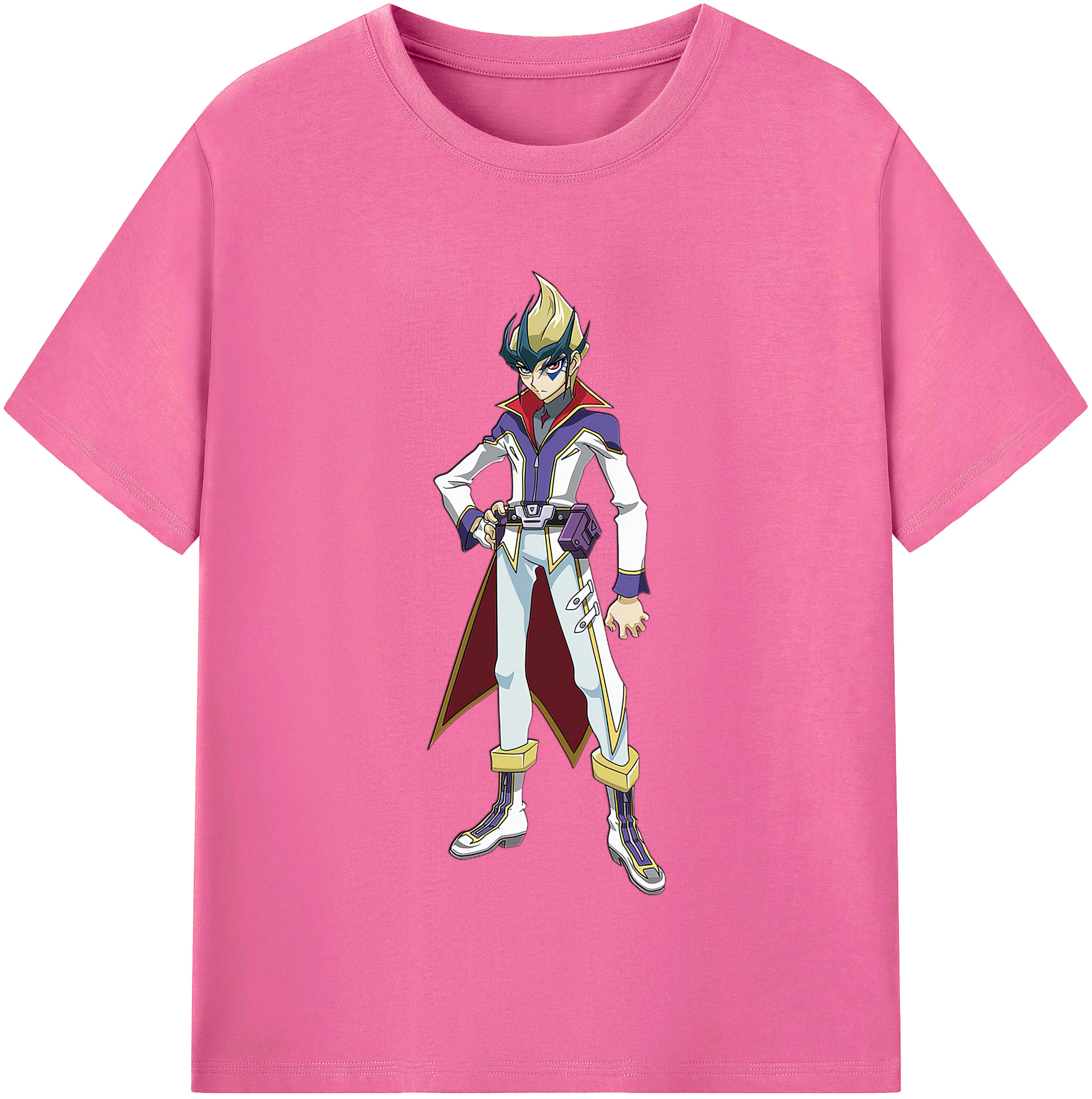 （画像用） 遊☆戯☆王 Yu-Gi-Oh! レディースカジュアルプリントTシャツ（綿100％）
